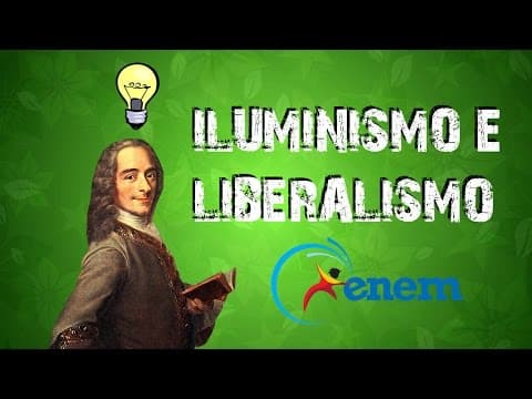 Thumbnail da aula: HISTÓRIA GERAL #13 ILUMINISMO E LIBERALISMO