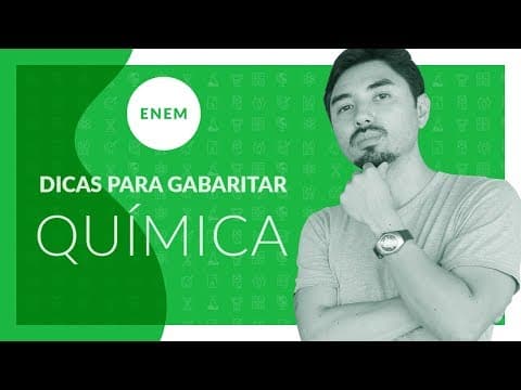 Thumbnail da aula: O QUE MAIS CAI DE QUÍMICA NO ENEM? ★ Spoiler do Enem