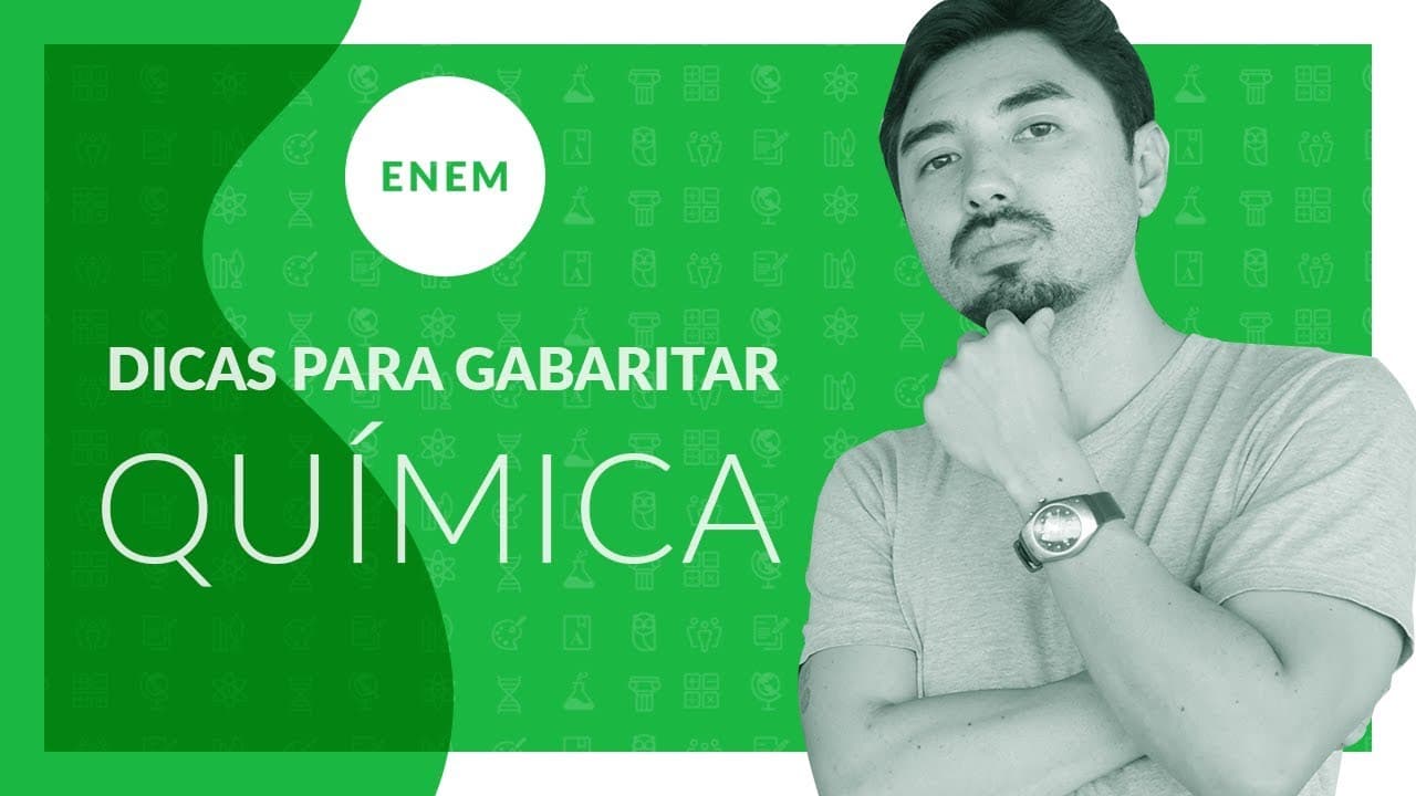 Thumbnail: O QUE MAIS CAI DE QUÍMICA NO ENEM? ★ Spoiler do Enem