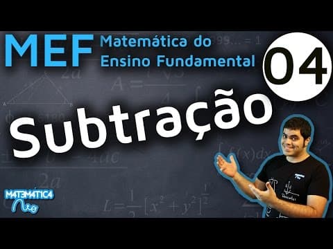 Thumbnail da aula: MEF 4 - COMO EFETUAR SUBTRAÇÃO OU CONTA DE MENOS?