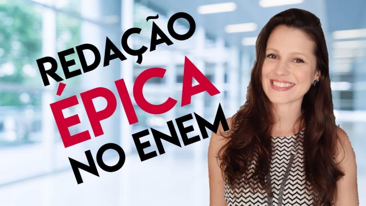 Thumbnail: ☑️ Redação nota 1000 no ENEM - Veja como tirar a nota máxima!