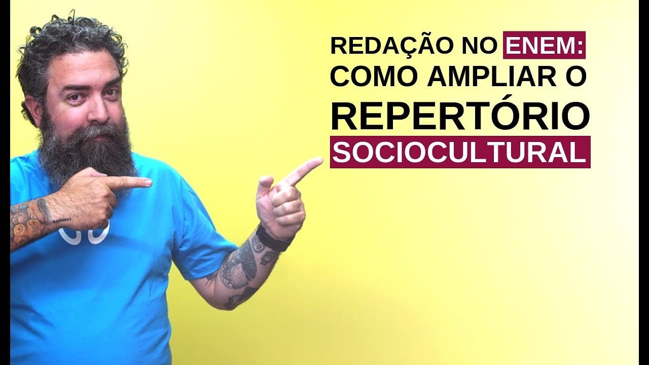 Thumbnail: Redação no Enem: Como Ampliar o Repertório Sociocultural - Brasil Escola
