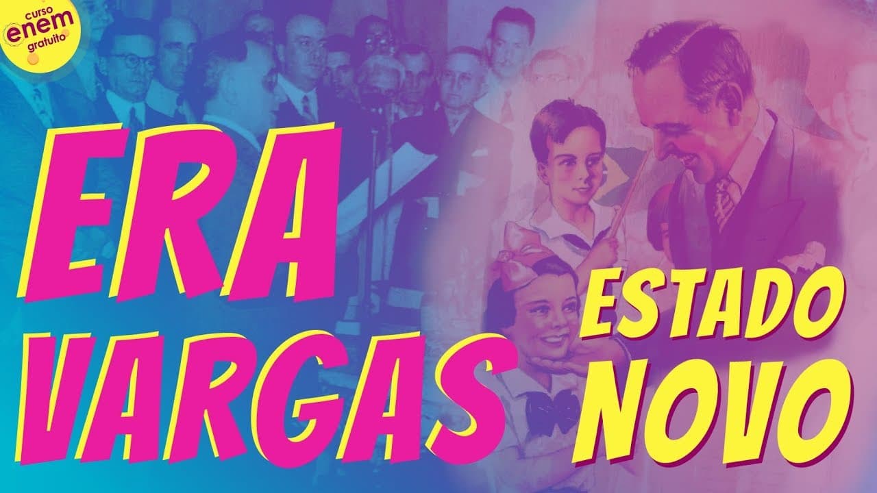 Thumbnail: ESTADO NOVO (Era Vargas) | Resumo de História do Brasil para o Enem