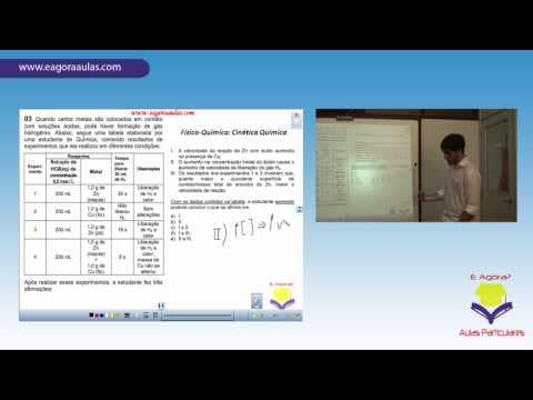 Thumbnail da aula: Correção FUVEST 2013 - Questão 03 - Química