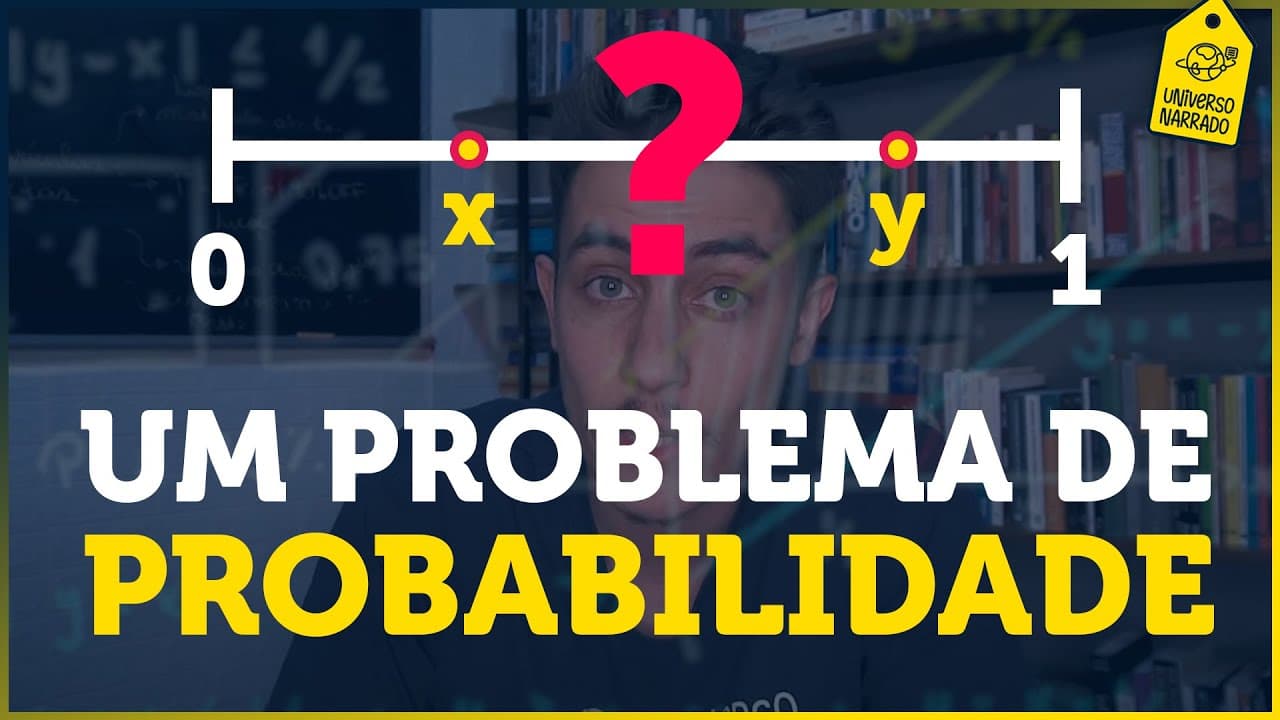 Thumbnail: Qual é a probabilidade da distância entre os números ser menor do que 0,5? 🤯