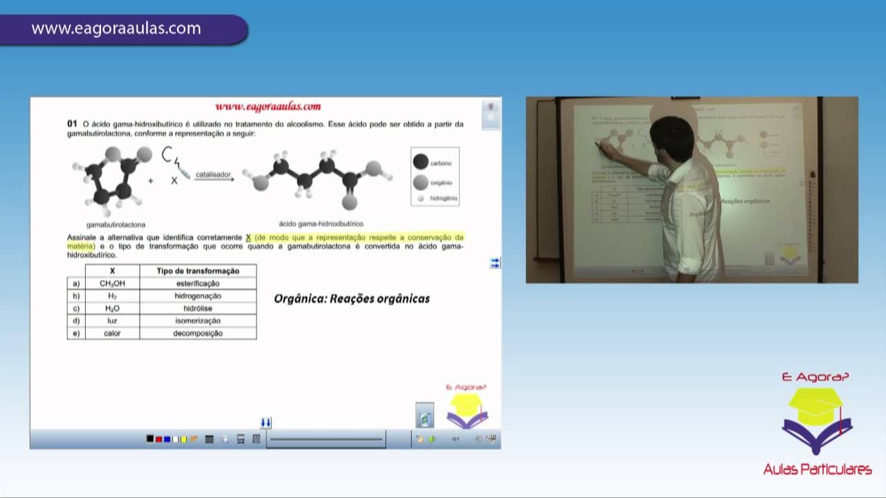 Thumbnail: Correção FUVEST 2013 - Questão 01 -  Química