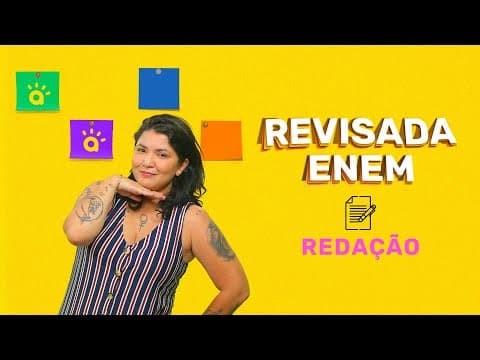 Thumbnail da aula: REVISÃO ENEM | REDAÇÃO | Estratégia nota 1000