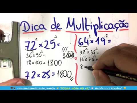 Thumbnail da aula: ⏱ TRUQUE DA MULTIPLICAÇÃO USANDO O NÚMERO 2 👉 Minuto Matemática