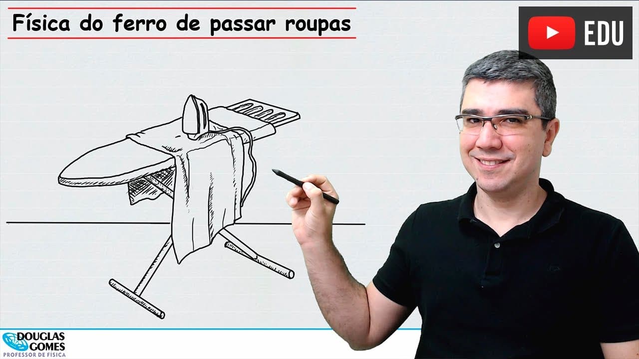 Thumbnail: Ferro de passar roupas e a Física | Eletricidade e Termologia | Física do cotidiano