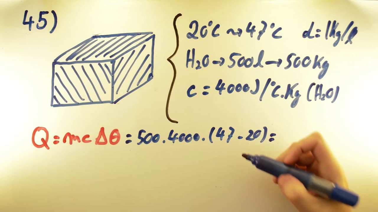 Thumbnail: UNICAMP 2018 - Física 45 - Calorimetria - 1ª fase - Aulas A+ Resolve