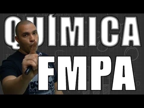 Thumbnail da aula: [Questão Comentada] - FMPA - Tema: FÓRMULA MOLECULAR+MOLÉCULAS+PORCENTAGEM