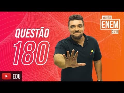 Thumbnail da aula: ENEM 2018 | Probabilidade | Questão 180 (caderno amarelo)