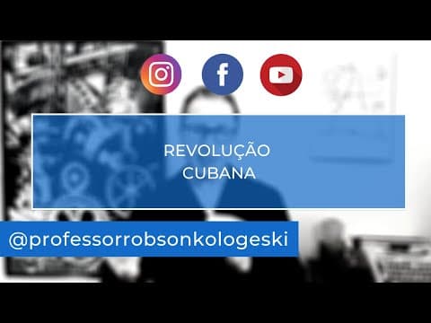 Thumbnail da aula: Prova 2020 QUESTÃO 16 | Revolução Cubana | Desvendando a UFRGS
