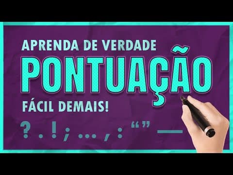 Thumbnail da aula: PUNCTUATION: (What are the Punctuation Marks?) LEARN Right Now In 12 Minutes!