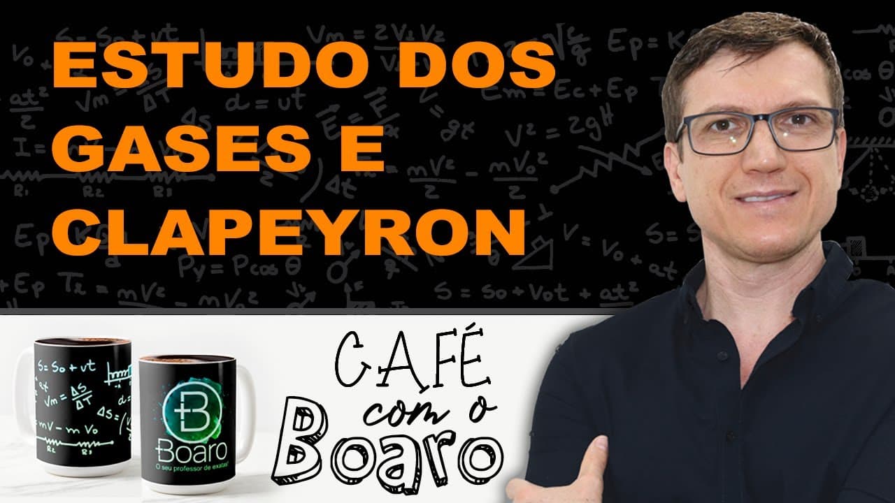Thumbnail: ESTUDO dos GASES e CLAPEYRON - Termologia - EXERCÍCIOS para REVISÃO de FÍSICA - EXC073