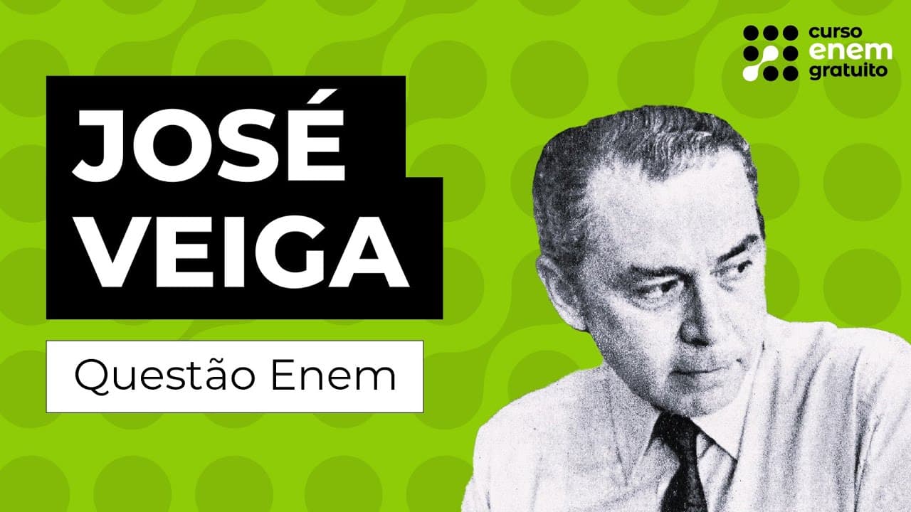 Thumbnail: JOSÉ J. VEIGA | Literatura para o Enem | Camila Brambilla