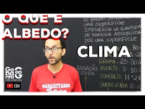 Thumbnail da aula: O que é ALBEDO? Clima | Geografia |