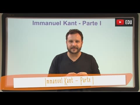 Thumbnail da aula: Videoaulas Poliedro | Immanuel Kant - Parte I