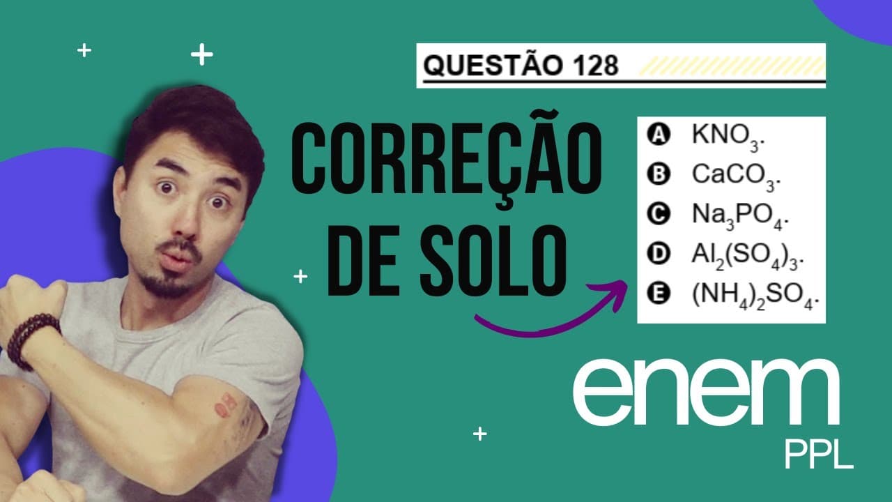 Thumbnail: Questão 128 | ENEM PPL 2023 | A disponibilidade de nutrientes do solo (fertilidade) está associada à