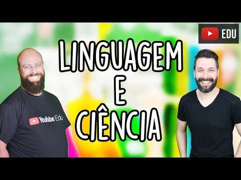 Thumbnail da aula: Linguagem na Ciência com Prof. Noslen | Biologia com Samuel Cunha