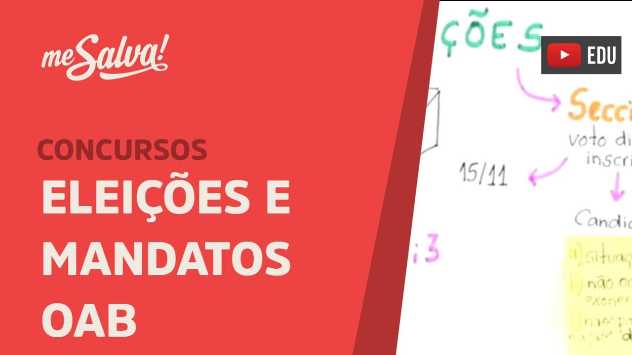 Thumbnail: Me Salva! OABI04 - Eleições e Mandatos
