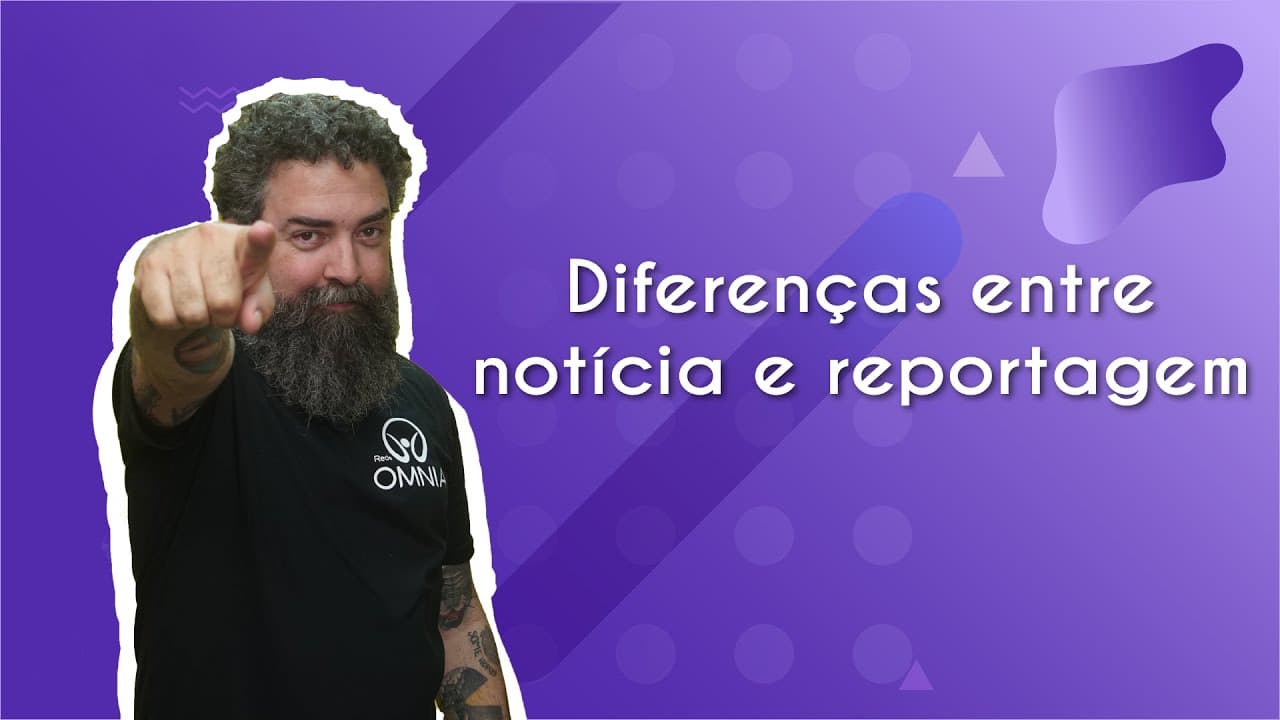 Thumbnail: Diferenças entre notícia e reportagem - Brasil Escola