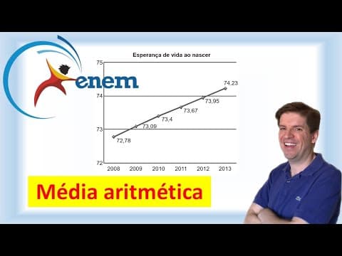 Thumbnail da aula: A esperança de vida ao nascer é o número médio de anos que um indivíduo tende a viver a partir de