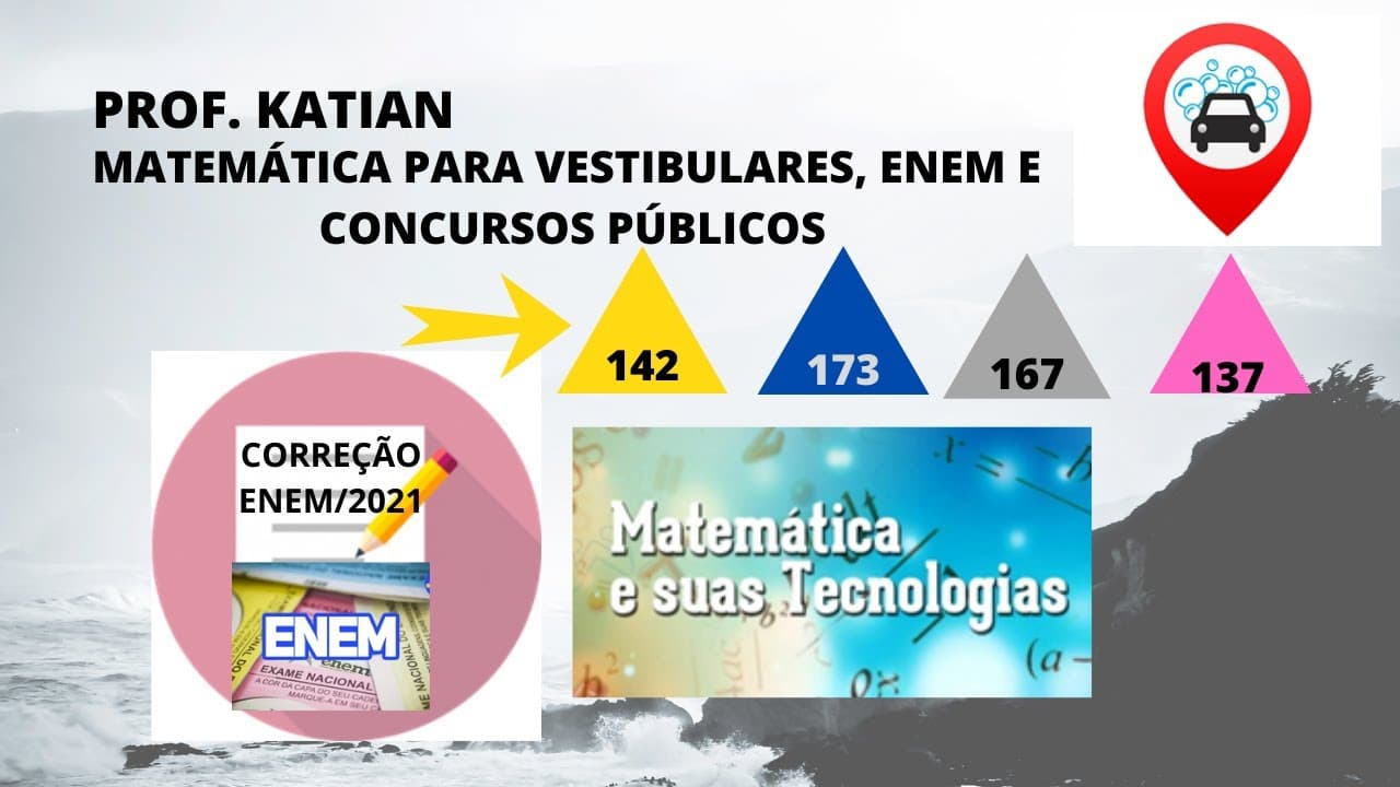 Thumbnail: RESOLUÇÃO ENEM/2021-QUESTÃO 142-CADERNO AMARELO-Um lava-rápido oferece dois tipos de lavagem de