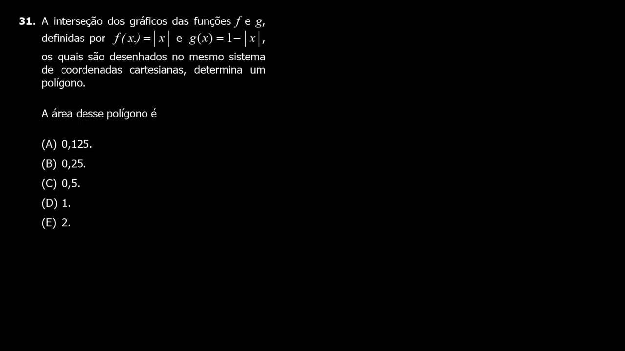 Thumbnail: Correção UFRGS 2013 Matemática questões 30, 31 e 32