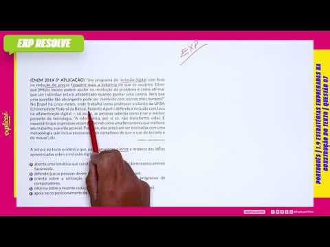 Thumbnail da aula: “UM PROGRAMA DE INCLUSÃO DIGITAL COM FOCO NA(...) | ESTRATÉGIAS EMPREGADAS NA CONSTRUÇÃO DO TEXTO