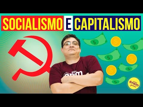 Thumbnail da aula: SOCIALISMO E CAPITALISMO | Resumo de Geografia para o Enem
