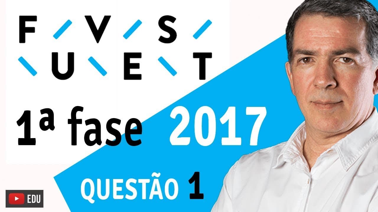 Thumbnail: Fuvest 2017 - Um elevador sobe verticalmente com velocidade constante - Professor Pinguim