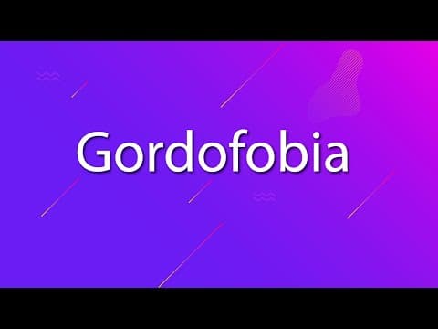 Thumbnail da aula: Gordofobia - Brasil Escola