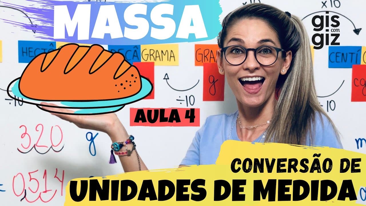 Thumbnail: MEDIDAS DE MASSA - CONVERSÃO DE UNIDADES DE MEDIDA #04