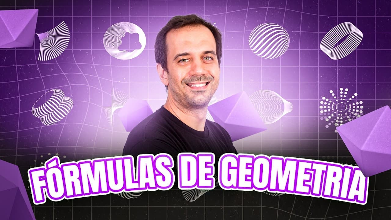 Thumbnail: Fórmulas de Geometria indispensáveis para o ENEM 2025 | Proenem