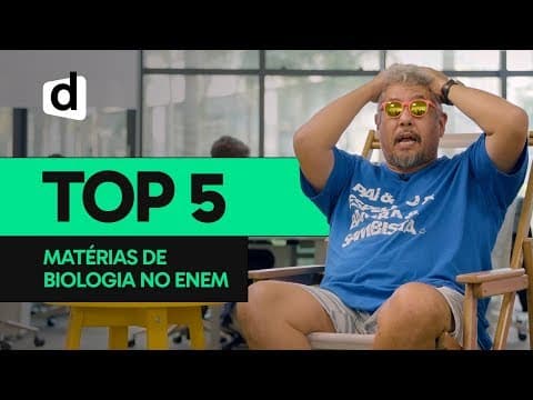 Thumbnail da aula: TEMAS QUE CAEM COM CERTEZA EM BIOLOGIA NO ENEM | PLANTÃO DESCOMPLICA