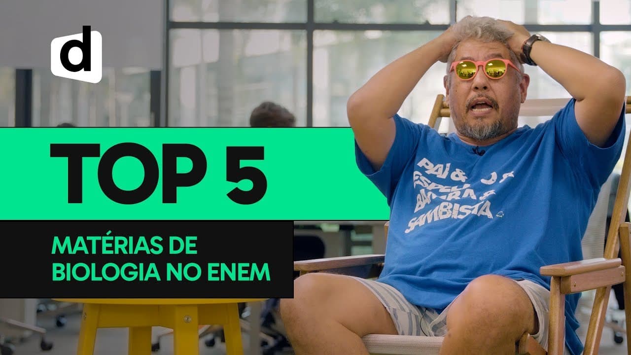 Thumbnail: TEMAS QUE CAEM COM CERTEZA EM BIOLOGIA NO ENEM | PLANTÃO DESCOMPLICA