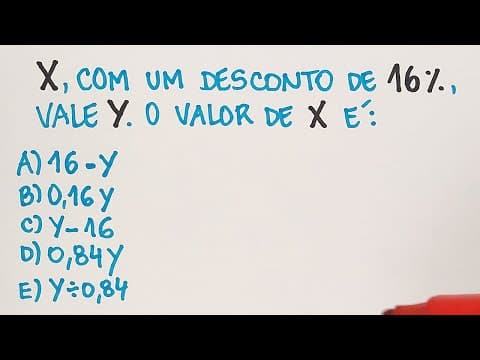 Thumbnail da aula: 🔥 HELP MATEMÁTICA BÁSICA | 99,97% erraram essa num concurso