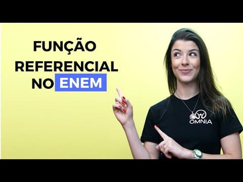 Thumbnail da aula: Funções da Linguagem no Enem: Função Referencial - Brasil Escola