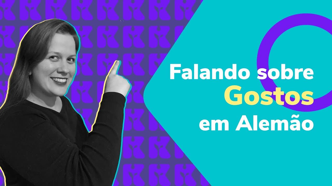 Thumbnail: Curso de Alemão - Falando sobre gostos: Diálogo 2  | Aula #32