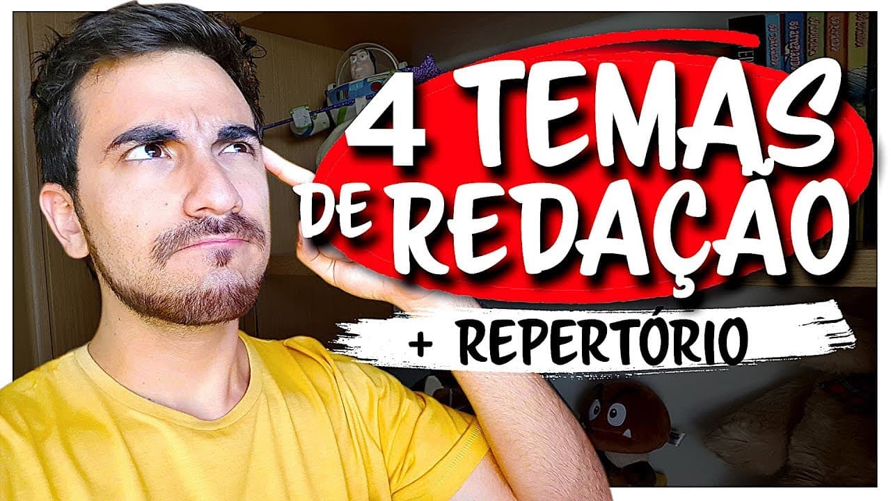 Thumbnail: REPERTÓRIOS PARA REDAÇÃO DO ENEM: Repertório e TEMAS
