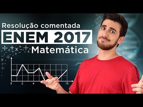 Thumbnail da aula: Resolução do ENEM 2017 (Matemática) - Interpretação de Gráfico | Questão 4/45