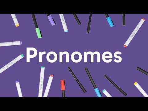 Thumbnail da aula: PRONOMES: FUNÇÕES, TIPOS E USOS | QUER QUE DESENHE? | DESCOMPLICA