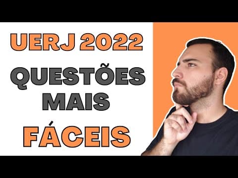 Thumbnail da aula: 2 QUESTÕES FÁCEIS UERJ 2022 - Nunca mais erre!