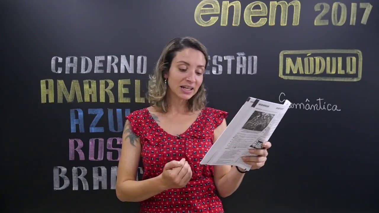 Thumbnail: ENEM 2017 - Questão 6 de Linguagens (Caderno Amarelo)