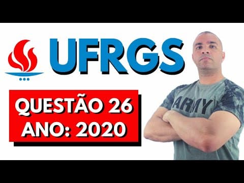 Thumbnail da aula: [UFRGS 2020/Q26] O sal de cozinha (cloreto de sódio) tem solubilidade de 35,6 g em 100 mL de água em
