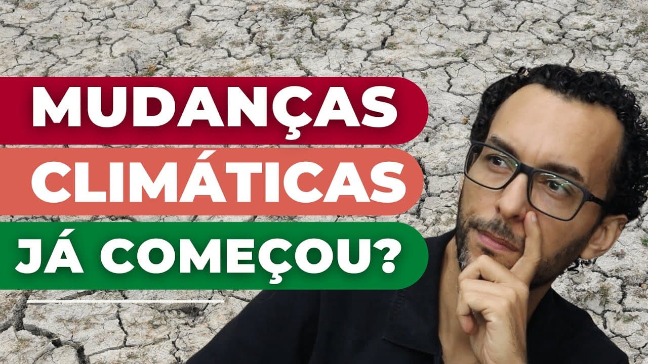Thumbnail: Como a AMAZÔNIA está transformando SÃO PAULO  em um DESERTO.