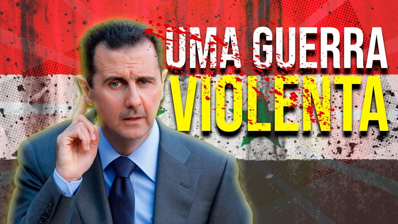 Thumbnail: Entenda a guerra na SÍRIA desde a origem até a atualidade