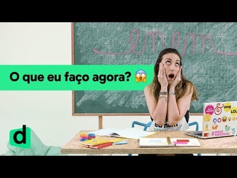Thumbnail da aula: FALTAM DUAS SEMANAS PARA O ENEM E TÁ TUDO BEM | PLANTÃO DESCOMPLICA