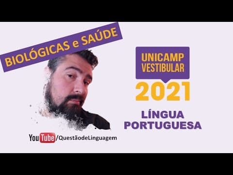 Thumbnail da aula: Vestibular UNICAMP 2021 - 1ª fase (Biológicas e Saúde) - RESOLUÇÃO COMENTADA